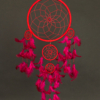 Dreamcatcher Plain Red 22cm