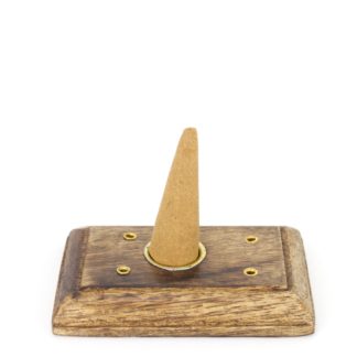 Wooden Block Incense Holder