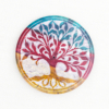Tree of Life Soapstone Incense Holder Disk - Image 2