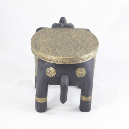 Brass Elephant Stool Small - Image 3