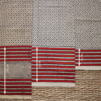 Woodblock Print Cotton Cloths
