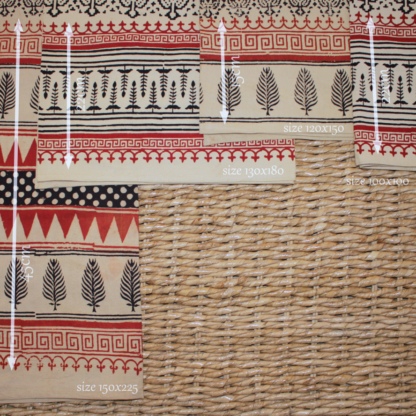 Woodblock Print Indian Cotton Cloths