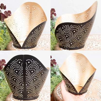 Metal Openwork Arabian Night Candleholder