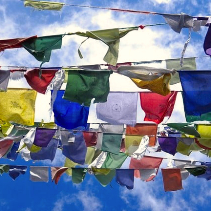 Tibetan prayer flag (Darchog)