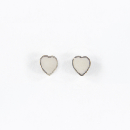 White Love Heart