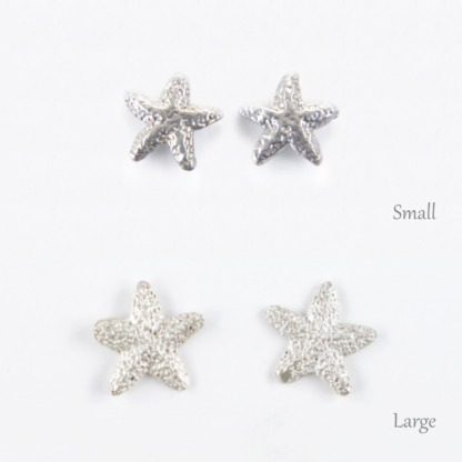 Starfish Silver Earrings