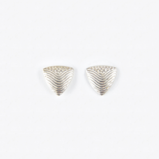 Lotus Pods Silver Earrings