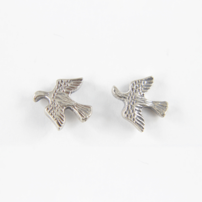 Free Bird Silver Earrings