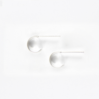 Flat Half Ring Stud