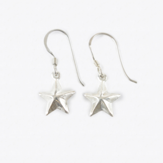 Lucky Star Silver Earrings