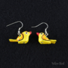Lucky Bird Earrings - Yellow