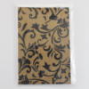 Handmade Paper Card Large Gold/Black