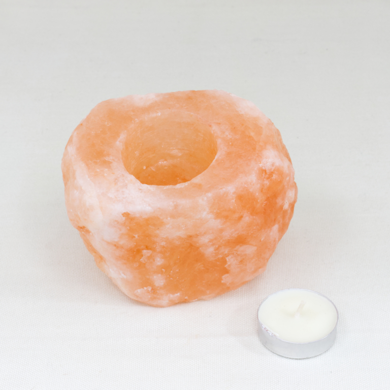 Himalayan Rock Salt Candle Holder • Happy Medium