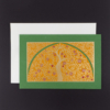 Greeting Card Flowery Tree (Yellow)