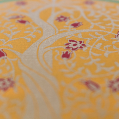 Greeting Card Flowery Tree (Yellow)
