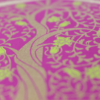 Greeting Card Flowery Tree (Purple)