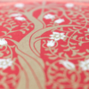 Greeting Card Flowery Tree (Red)
