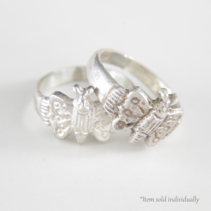 Magic Butterfly Silver Ring