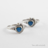 Turquoise Love Potion Bottle Silver Ring
