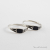 Black Onyx Arrow Silver Ring