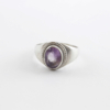 Amethyst Silver Ring