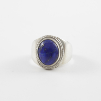 Lapis Lazuli Silver Ring