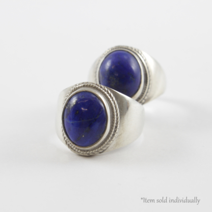 Lapis Lazuli Silver Ring