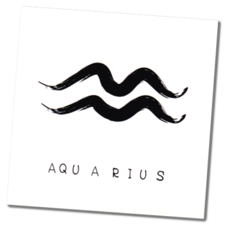 Star Sign Tattoo - Aquarius