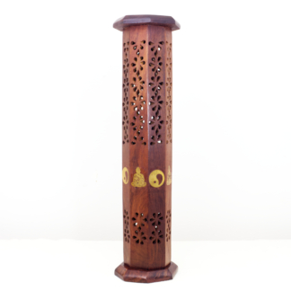 Tower Incense Holder Yin-Yang Buddha
